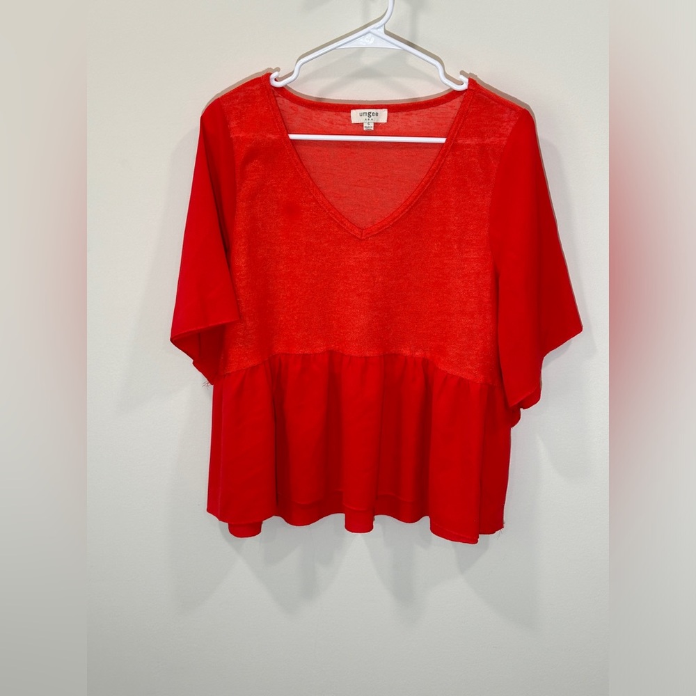 3/$30‎  Umgee Knitted Oversized Top size small